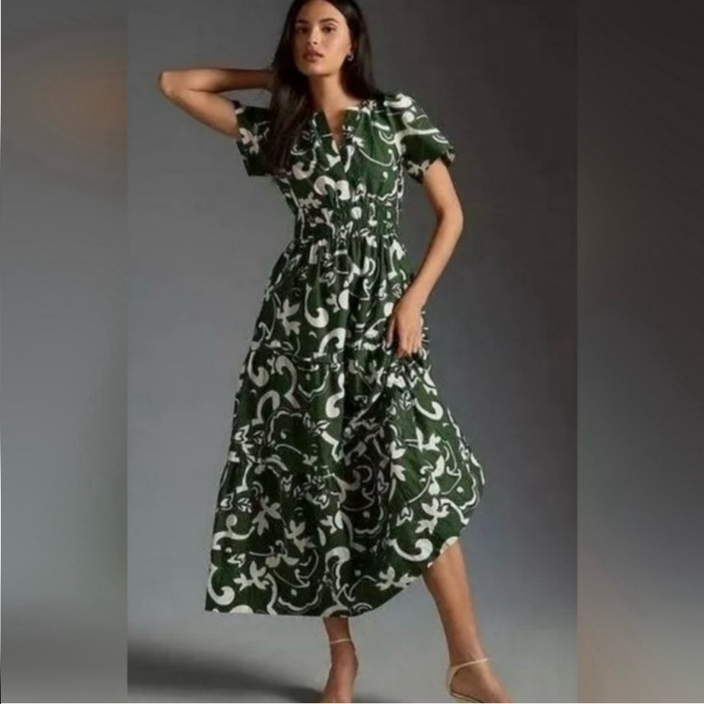 The Somerset Maxi Dress Anthropologie Petite XL